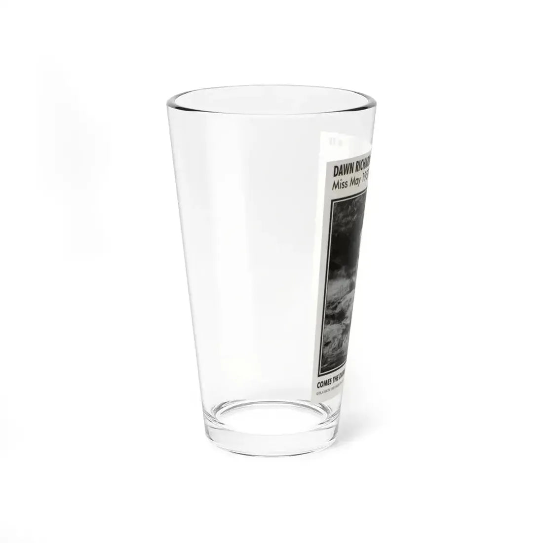 Dawn Richard #108 - Dawn on 2.5x3.5 Playboy Collector Card (Vintage Female Icon) Pint Glass 16oz - Go Mug Yourself