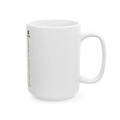 Dawn Richard #109 - Dawn on 2.5x3.5 Playboy Collector Card (Vintage Female Icon) White Coffee Mug - Go Mug Yourself