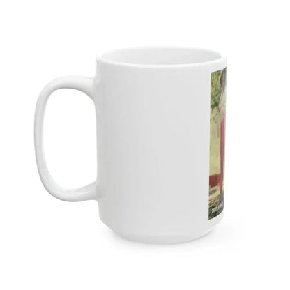 Dawn Richard #109 - Dawn on 2.5x3.5 Playboy Collector Card (Vintage Female Icon) White Coffee Mug - Go Mug Yourself