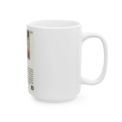 Dawn Richard #110 - Dawn on 2.5x3.5 Playboy Collector Card (Vintage Female Icon) White Coffee Mug - Go Mug Yourself
