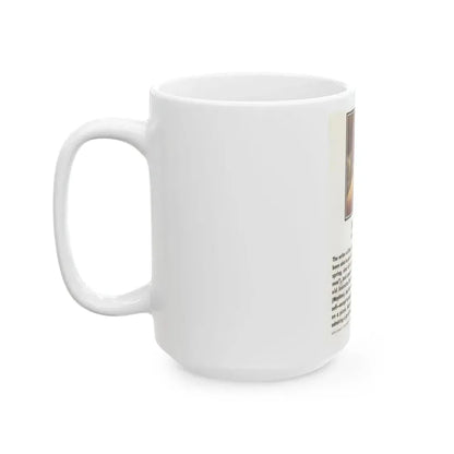 Dawn Richard #110 - Dawn on 2.5x3.5 Playboy Collector Card (Vintage Female Icon) White Coffee Mug - Go Mug Yourself