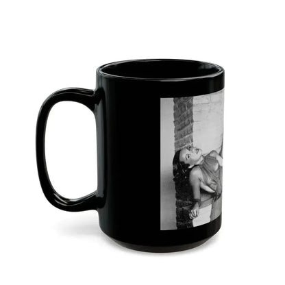 Dawn Richard #18 - See through top (Vintage Female Icon) Black Coffee Mug - Go Mug Yourself