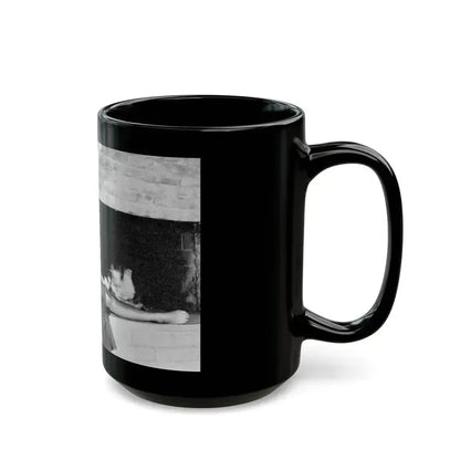 Dawn Richard #18 - See through top (Vintage Female Icon) Black Coffee Mug - Go Mug Yourself