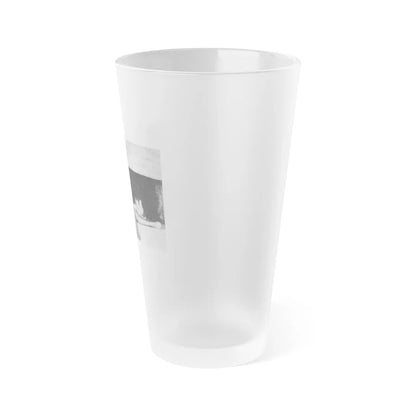 Dawn Richard #18 - See through top (Vintage Female Icon) Frosted Pint Glass 16oz-Go Mug Yourself