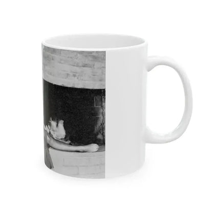 Dawn Richard #18 - See through top (Vintage Female Icon) White Coffee Mug - Go Mug Yourself