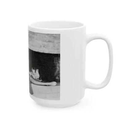 Dawn Richard #18 - See through top (Vintage Female Icon) White Coffee Mug - Go Mug Yourself