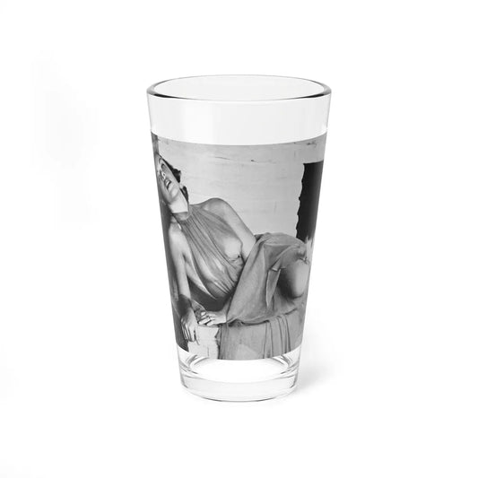 Dawn Richard #19 - See through top (Vintage Female Icon) Pint Glass 16oz-16oz-Go Mug Yourself