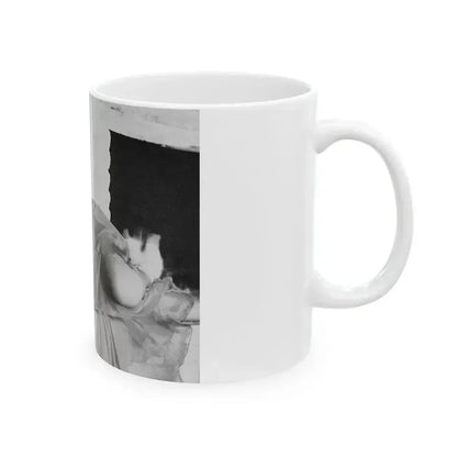 Dawn Richard #19 - See through top (Vintage Female Icon) White Coffee Mug - Go Mug Yourself