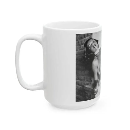 Dawn Richard #19 - See through top (Vintage Female Icon) White Coffee Mug - Go Mug Yourself