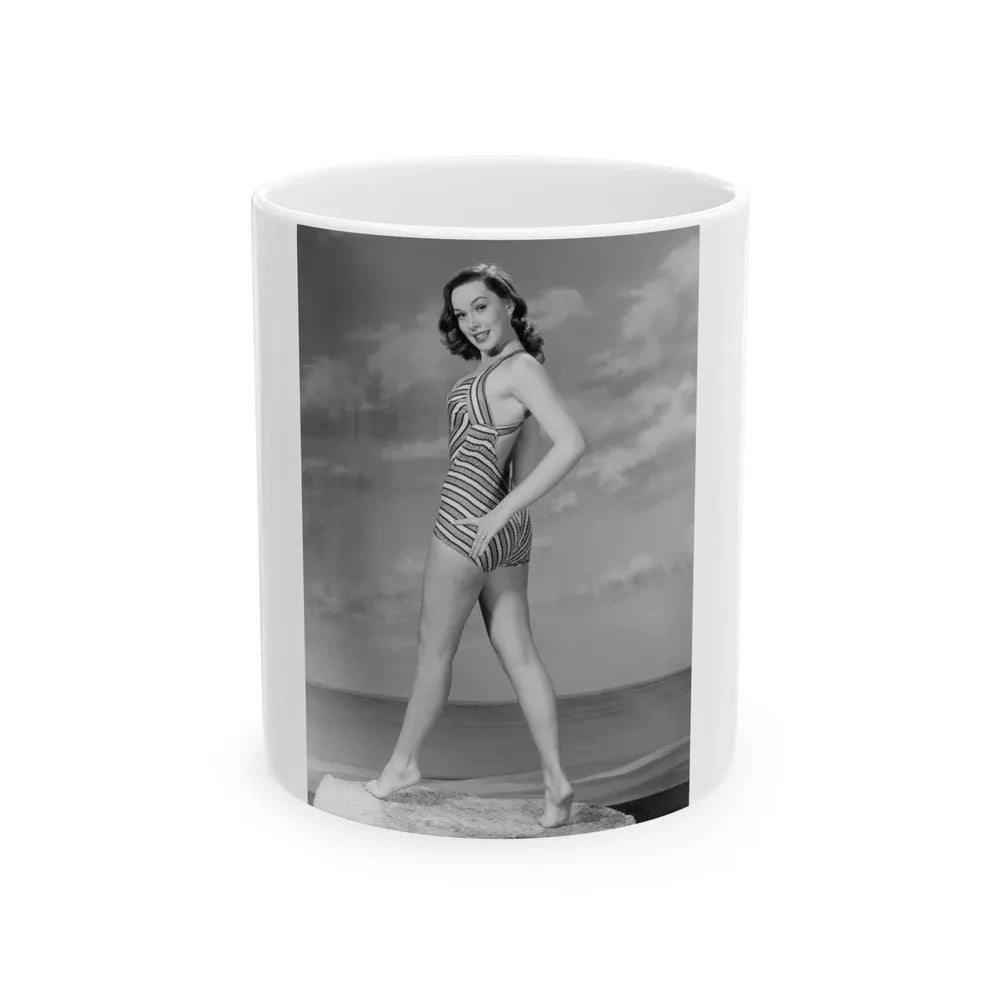 Dawn Richard #21 (Vintage Female Icon) White Coffee Mug-11oz-Go Mug Yourself