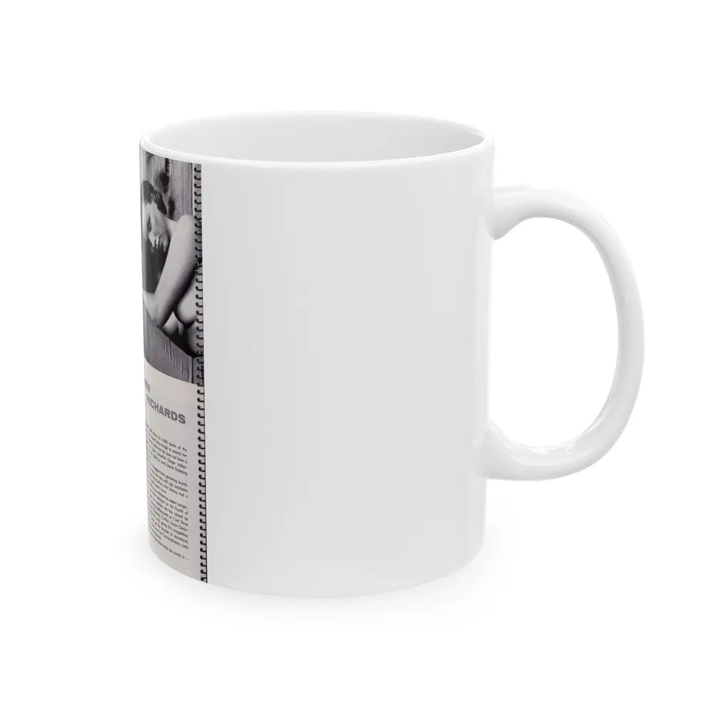 Dawn Richard #24 (Vintage Female Icon) White Coffee Mug-Go Mug Yourself