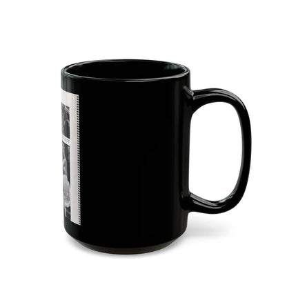 Dawn Richard #26 (Vintage Female Icon) Black Coffee Mug-Go Mug Yourself