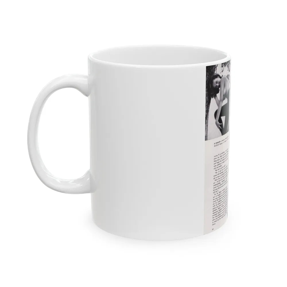 Dawn Richard #26 (Vintage Female Icon) White Coffee Mug-Go Mug Yourself