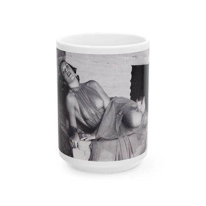 Dawn Richard #27 (Vintage Female Icon) White Coffee Mug-15oz-Go Mug Yourself