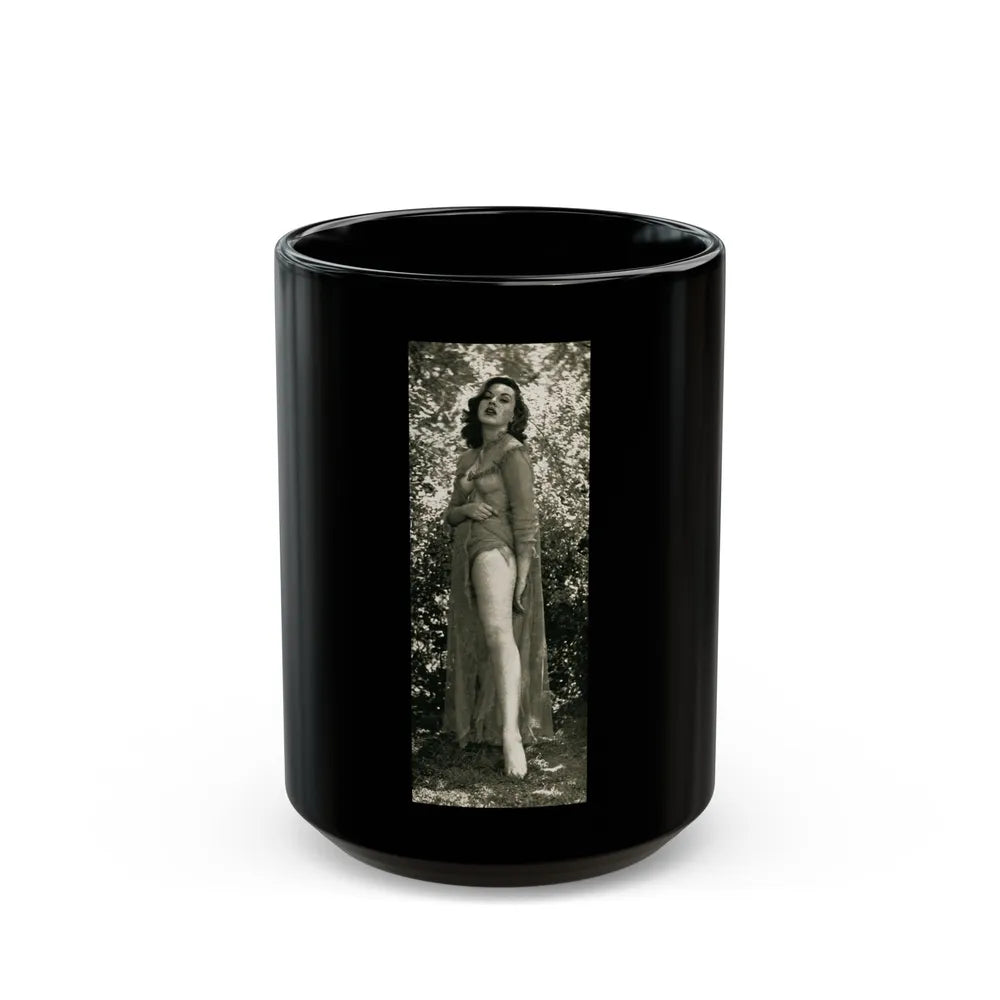 Dawn Richard #28 (Vintage Female Icon) Black Coffee Mug-15oz-Go Mug Yourself