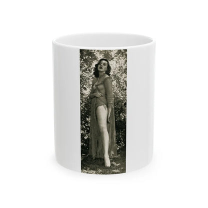 Dawn Richard #28 (Vintage Female Icon) White Coffee Mug-11oz-Go Mug Yourself