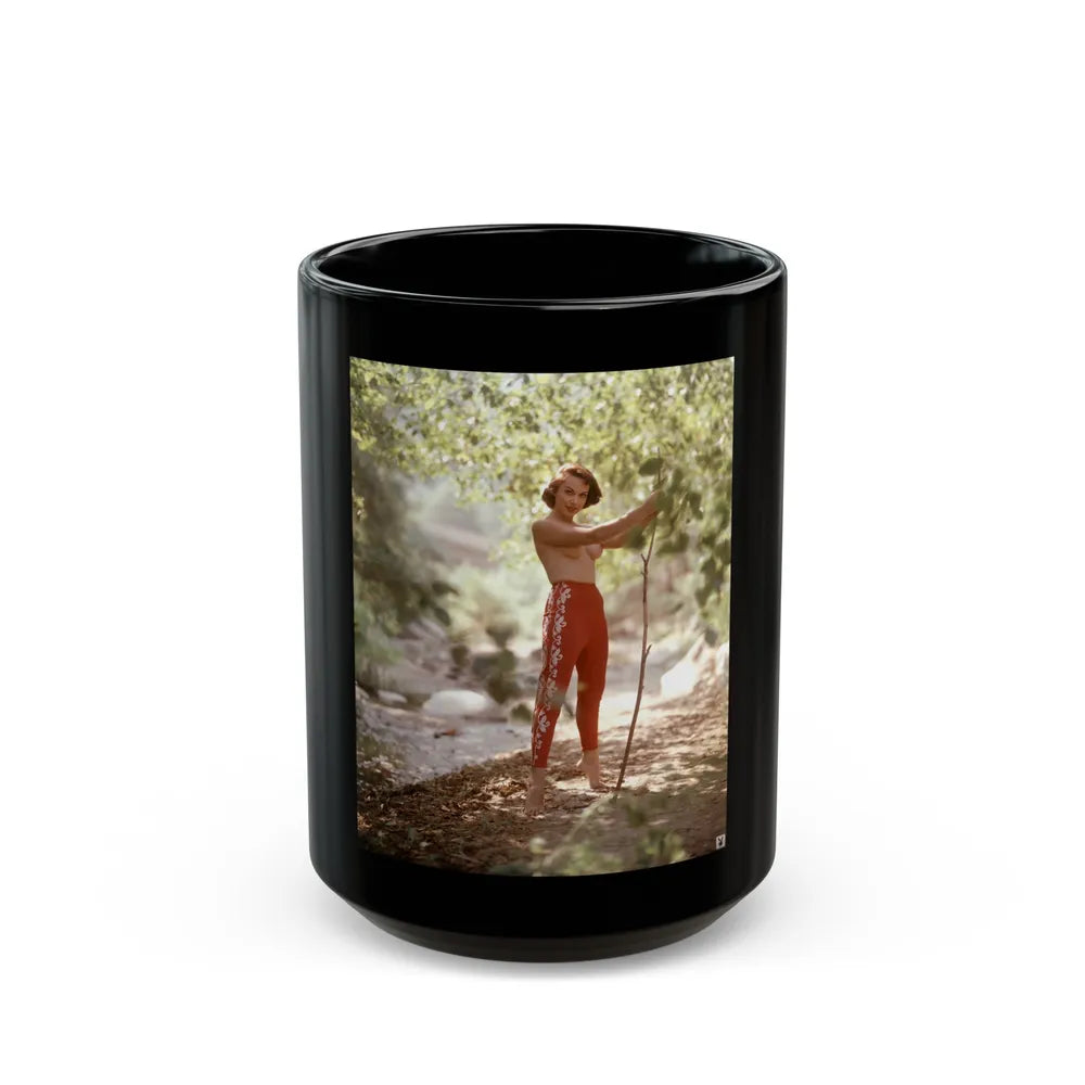 Dawn Richard #30 (Vintage Female Icon) Black Coffee Mug-15oz-Go Mug Yourself