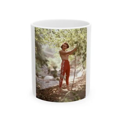 Dawn Richard #30 (Vintage Female Icon) White Coffee Mug-11oz-Go Mug Yourself