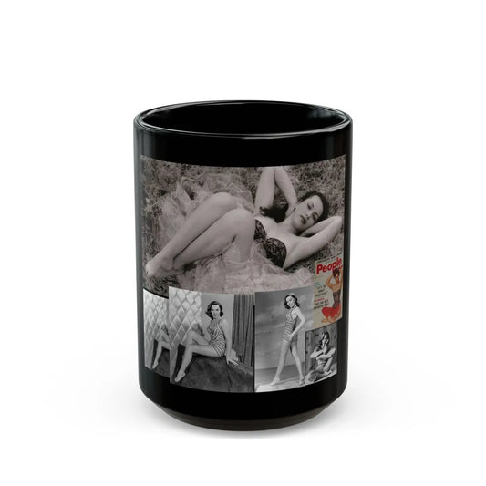 Dawn Richard #32 (Vintage Female Icon) Black Coffee Mug-15oz-Go Mug Yourself