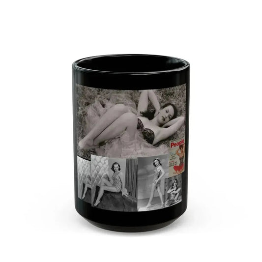 Dawn Richard #32 (Vintage Female Icon) Black Coffee Mug 15oz - Go Mug Yourself