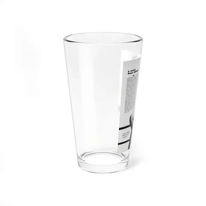 Dawn Richard #44 - Adam Mag. '58 - Inside Cover 1 (Vintage Female Icon) Pint Glass 16oz - Go Mug Yourself