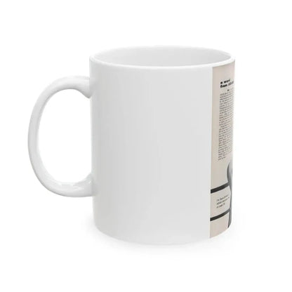 Dawn Richard #44 - Adam Mag. '58 - Inside Cover (Vintage Female Icon) White Coffee Mug - Go Mug Yourself
