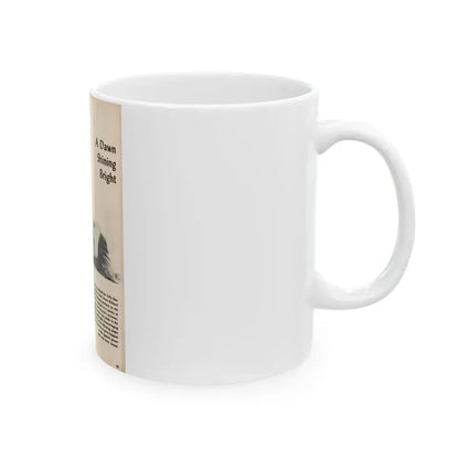 Dawn Richard #48 - [Pages 21] Including Pages 1 of 7 with, 3 B&W Photos & Caption from Moulin Rogue Mag. Jan. '59 (Vintage Female Icon) White Coffee Mug - Go Mug Yourself