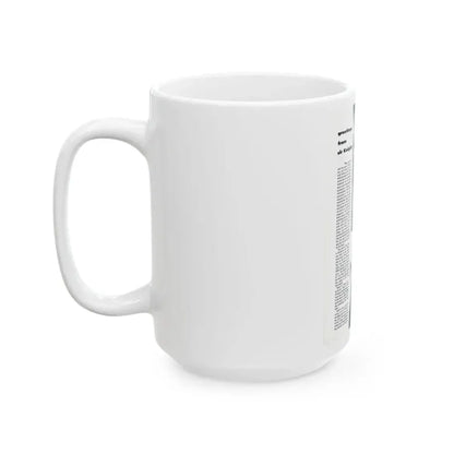 Dawn Richard #52 - Inside Cover Photo see through top from Sir Knight Vol. 1 No. 5 Mag. '58 (Vintage Female Icon) White Coffee Mug - Go Mug Yourself