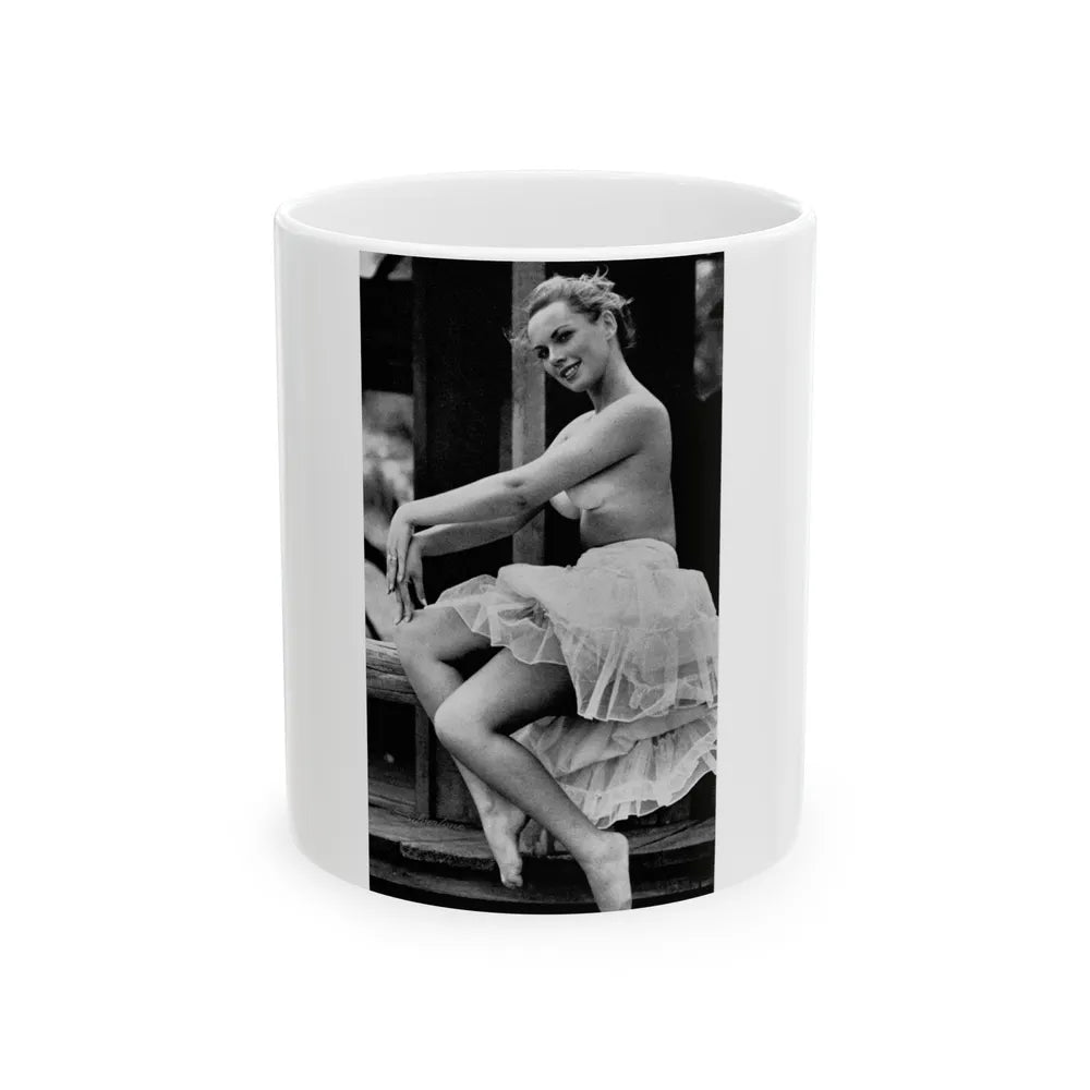 Dawn Richard #54 (Vintage Female Icon) White Coffee Mug-11oz-Go Mug Yourself