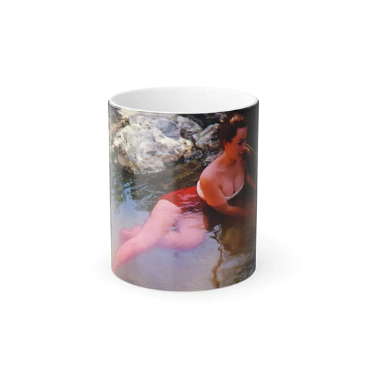 Dawn Richard #55 (Vintage Female Icon) Color Changing Mug 11oz 11oz - Go Mug Yourself