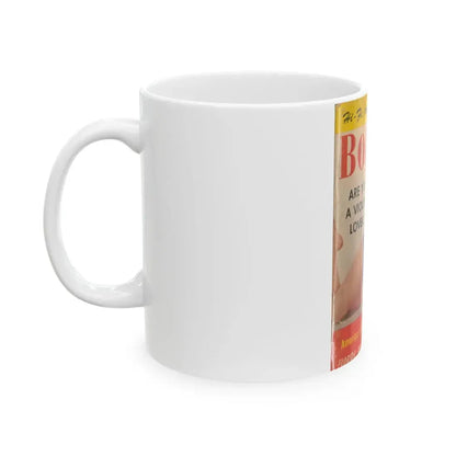 Dawn Richard #57 - Bold Pocket Mag. April '59 Cover 1 (Vintage Female Icon) White Coffee Mug - Go Mug Yourself