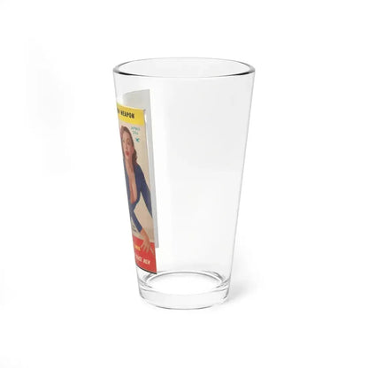 Dawn Richard #57 - Bold Pocket Mag. April '59 Cover (Vintage Female Icon) Pint Glass 16oz - Go Mug Yourself