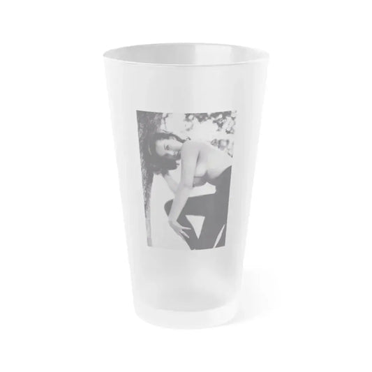 Dawn Richard #65 (Vintage Female Icon) Frosted Pint Glass 16oz 16oz Frosted - Go Mug Yourself