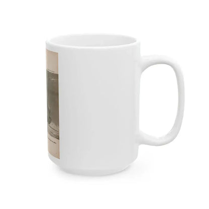 Dawn Richard #66 - [Pages 9] Including 1 Page & 1 B&W Photo with Article & Caption from DUDE Mag. '57 (Vintage Female Icon) White Coffee Mug - Go Mug Yourself