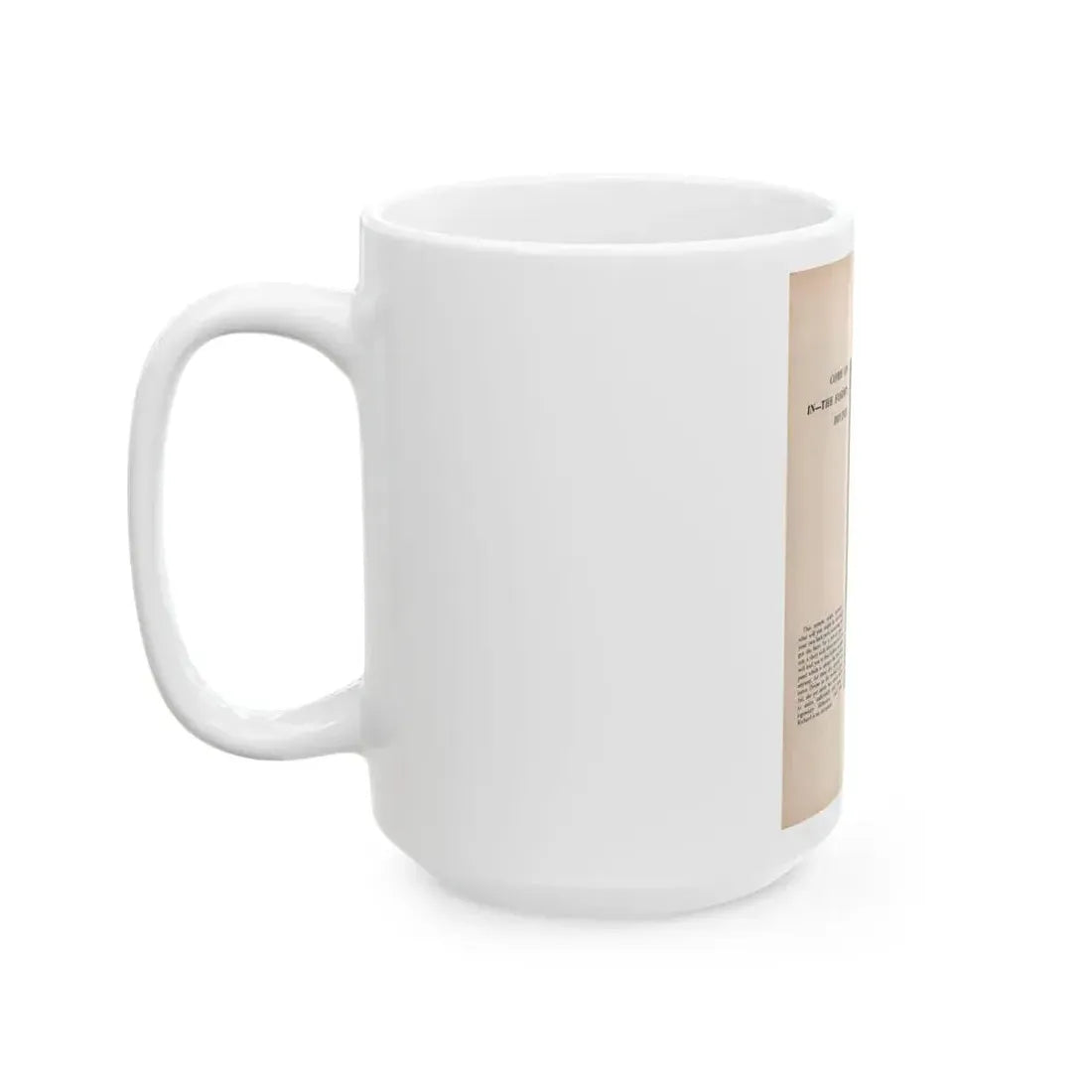 Dawn Richard #66 - [Pages 9] Including 1 Page & 1 B&W Photo with Article & Caption from DUDE Mag. '57 (Vintage Female Icon) White Coffee Mug - Go Mug Yourself