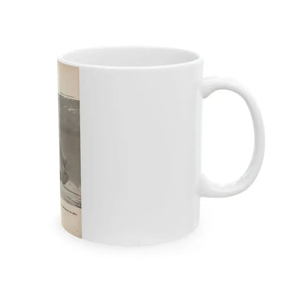 Dawn Richard #67 - [Pages 9] Including 1 Page & 1 B&W Photo with Article & Caption from DUDE Mag. '57 (Vintage Female Icon) White Coffee Mug - Go Mug Yourself