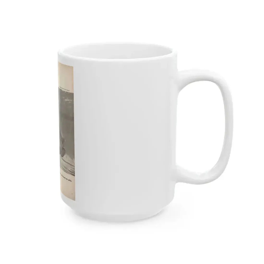 Dawn Richard #67 - [Pages 9] Including 1 Page & 1 B&W Photo with Article & Caption from DUDE Mag. '57 (Vintage Female Icon) White Coffee Mug - Go Mug Yourself