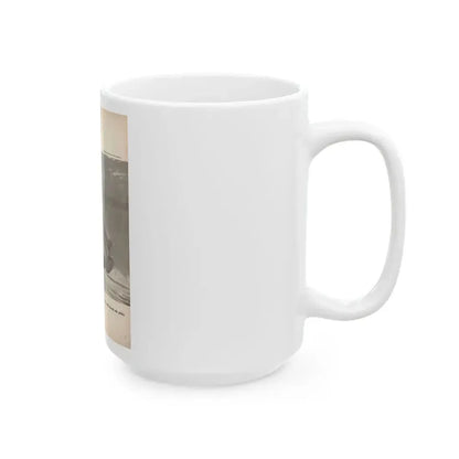 Dawn Richard #67 - [Pages 9] Including 1 Page & 1 B&W Photo with Article & Caption from DUDE Mag. '57 (Vintage Female Icon) White Coffee Mug - Go Mug Yourself