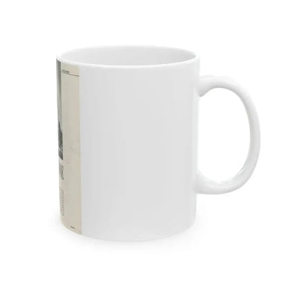 Dawn Richard #72 - [Pages 23] Including Pages 2 of 5 with, 1 B&W Photo & Article from Swank Magazine Aug. '57 (Vintage Female Icon) White Coffee Mug - Go Mug Yourself