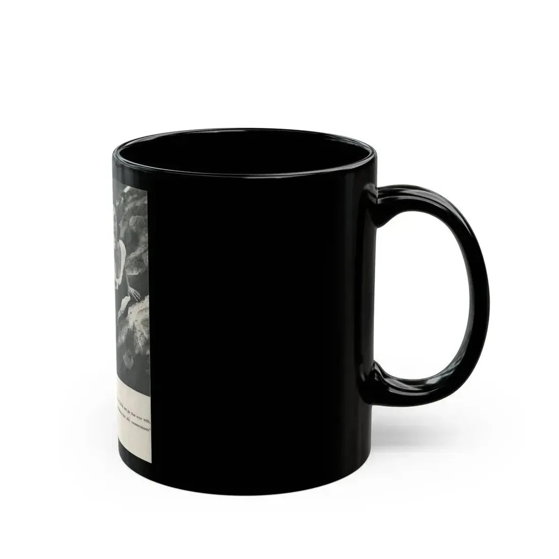 Dawn Richard #73 - [Pages 24] Including Pages 3 of 5 with, 1 B&W Photo & Caption from Swank Magazine Aug. '57 (Vintage Female Icon) Black Coffee Mug - Go Mug Yourself