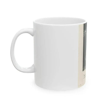 Dawn Richard #73 - [Pages 24] Including Pages 3 of 5 with, 1 B&W Photo & Caption from Swank Magazine Aug. '57 (Vintage Female Icon) White Coffee Mug - Go Mug Yourself