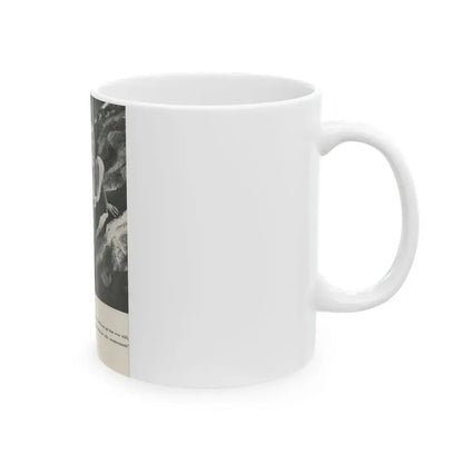 Dawn Richard #73 - [Pages 24] Including Pages 3 of 5 with, 1 B&W Photo & Caption from Swank Magazine Aug. '57 (Vintage Female Icon) White Coffee Mug - Go Mug Yourself