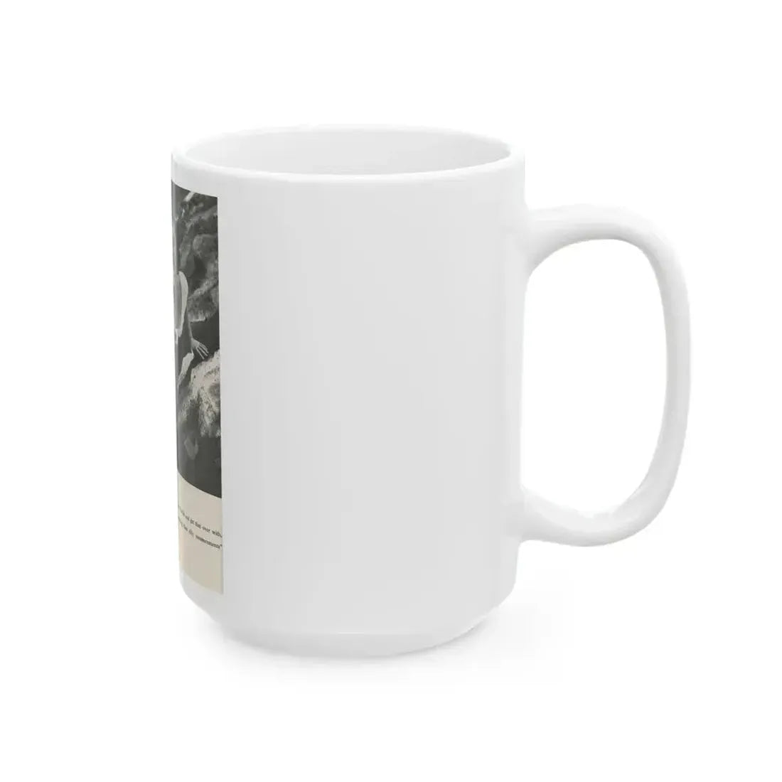 Dawn Richard #73 - [Pages 24] Including Pages 3 of 5 with, 1 B&W Photo & Caption from Swank Magazine Aug. '57 (Vintage Female Icon) White Coffee Mug - Go Mug Yourself