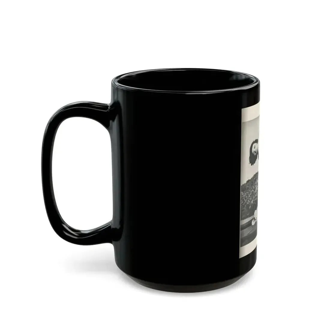 Dawn Richard #74 - [Pages 25] Including Pages 4 of 5 with, 1 B&W Photo from Swank Magazine Aug. '57 (Vintage Female Icon) Black Coffee Mug - Go Mug Yourself