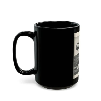 Dawn Richard #74 - [Pages 25] Including Pages 4 of 5 with, 1 B&W Photo from Swank Magazine Aug. '57 (Vintage Female Icon) Black Coffee Mug - Go Mug Yourself