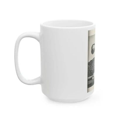 Dawn Richard #74 - [Pages 25] Including Pages 4 of 5 with, 1 B&W Photo from Swank Magazine Aug. '57 (Vintage Female Icon) White Coffee Mug - Go Mug Yourself