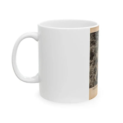 Dawn Richard #77 - [Pages 50] Including 1 B&W Photo & Caption from Photography For Men - Glamour Issue Mag. July '58 (Vintage Female Icon) White Coffee Mug - Go Mug Yourself