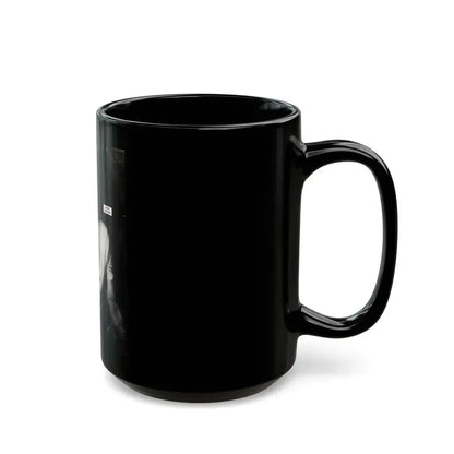 Dawn Richard #79 - Bachelor Pin-Ups Issue #01 Mag. '57 - 1 B&W Photo reverse side of back cover (Vintage Female Icon) Black Coffee Mug - Go Mug Yourself