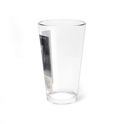 Dawn Richard #83 - Dawn on inside cover here also back with, 5 Page Spread from Mermaid Mag. Vol. 1 No. 3 '58 (Vintage Female Icon) Pint Glass 16oz - Go Mug Yourself