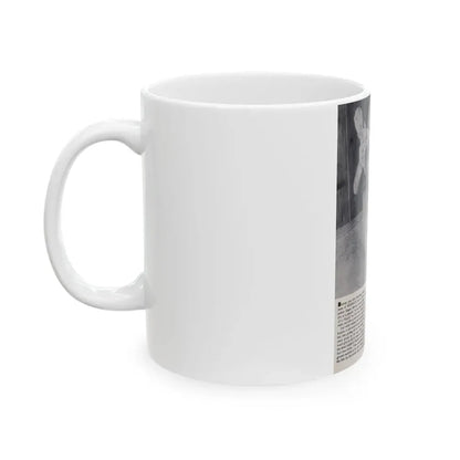 Dawn Richard #83 - Dawn on inside cover here also back with, 5 Page Spread from Mermaid Mag. Vol. 1 No. 3 '58 (Vintage Female Icon) White Coffee Mug - Go Mug Yourself